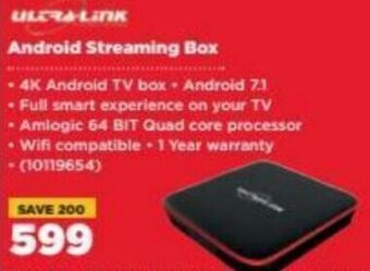 HiFi Corp Ultra Link Android Streaming Box offer
