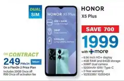 Incredible Connection HONOR X5 Plus offer