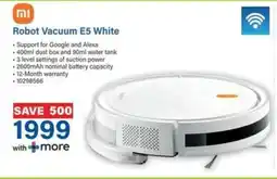Incredible Connection Robot Vacuum E5 White offer