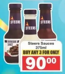 Frontline Steers Sauces offer