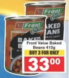 Frontline Front Value Baked Beans offer