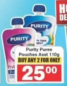 Frontline Purity Puree Pouches Asst offer