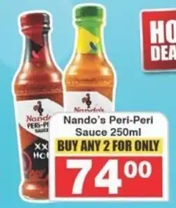 Frontline Nando's Peri-Peri Sauce offer