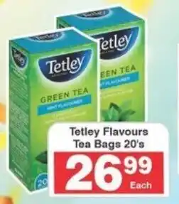 Frontline Tetley Flavours Tea Bags offer