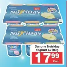 Frontline Danone Nutriday Yoghurt offer
