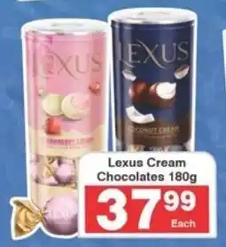 Lexus Cream Chocolates