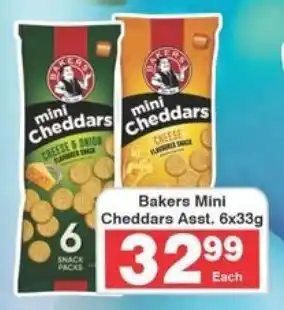 Frontline Bakers Mini Cheddars Asst. offer