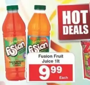 Frontline Fusion Fruit Juice offer