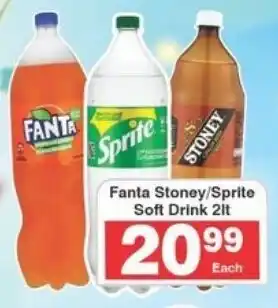 Frontline Fanta Stoney/Sprite Soft Drink offer