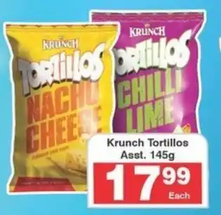 Frontline Krunch Tortillos Asst. offer