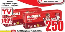 Boxer HUGGIES Dry Comfort Diapers offer