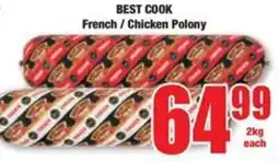 Boxer BEST COOK French/ Chicken Polony offer