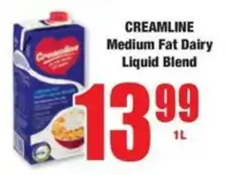 Boxer CREAMLINE Medium Fat Dairy Liquid Blend offer