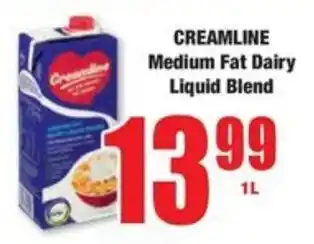 Boxer CREAMLINE Medium Fat Dairy Liquid Blend offer