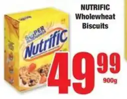 Boxer NUTRIFIC Wholewheat Biscuits offer