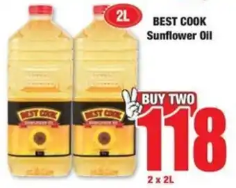 Boxer BEST COOK Sunflower Oil offer