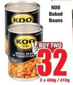Boxer KOO Baked Beans offer