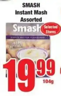 Boxer SMASH Instant Mash Assorted offer
