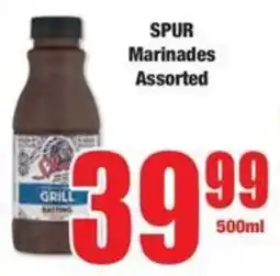 Boxer SPUR Marinades Assorted offer