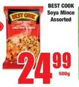 Boxer BEST COOK Soya Mince Assorted offer
