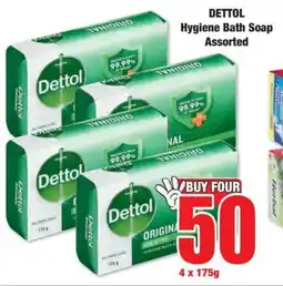 Boxer DETTOL Hygiene Bath Soap Assorted offer