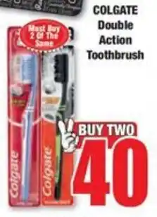 Boxer COLGATE Double Action Toothbrush offer