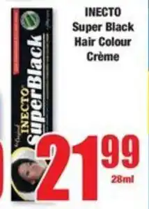 Boxer INECTO Super Black Hair Colour Crème offer