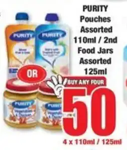 Boxer PURITY Pouches Assorted/ 2nd Food Jars Assorted offer