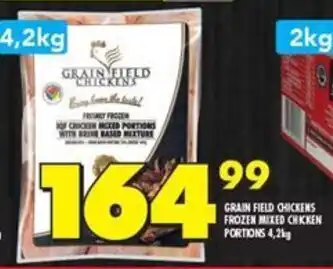 Shoprite Grain field chickens frozen mixed chicken portions offer