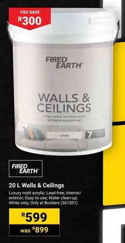 Builders Warehouse Walls & Ceilings offer