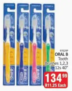 ORAL B Tooth Brushes
