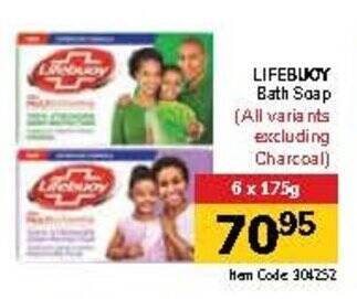 LIFEBUOY Bath Soap All variants offer at Jumbo