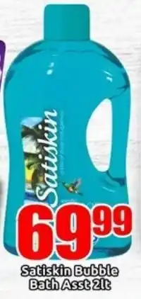 Three Star Cash and Carry Satiskin Bubble Bath Asst offer