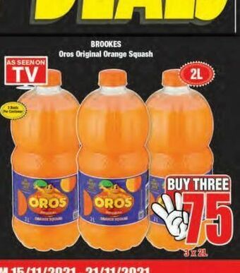 Boxer Oros orange squash 3 offer