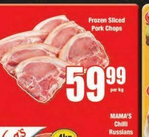 Boxer Pork chops offer