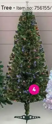 Game 180cm White Or Green Fibre Optic Tree offer