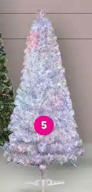 Game 120cm Green Or White Fibre Optic Tree offer