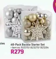 48 Pack Bauble Starter Set