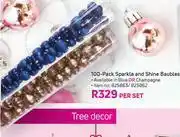 Game 100 Pack Sparkle & Shine Baubles-Per Set offer