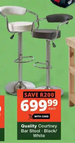 Checkers Hyper Quality Courtney Bar Stool offer