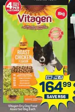 Pick n Pay Hypermarket Vitagen Dry Dog Food Assorted offer