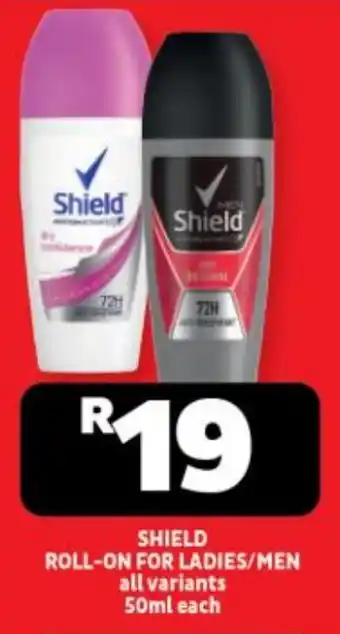 Usave Shield roll-on for ladies/men all variants offer