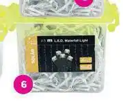 Game Multi Function Solar Lights 5m LED Multi Effect Water Fall Lights offer