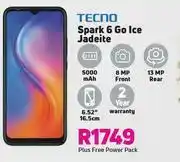 Game Tecno Spark 6 Go Ice Jadeite offer