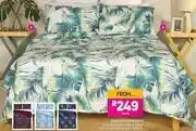Mainstays 3 Piece Double/Queen Microfiber Fitted Sheet & Pillowcases-Each