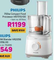 Game Philips 700W Compact Food Processor HR7310/00 offer