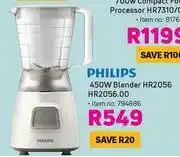 Game Philips 450W Blender HR2056/HR2056.00 offer