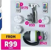 Game 2 Pack LED Underwater Light/Gorilla 18in1 Multi Tool/Single LED Light/Gorilla Multi Light-Each offer
