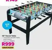Game Shoot 48" Soccer Table offer