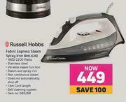 Game Russell Hobbs Fabric Express Steam Spray Iron RHI-628 offer